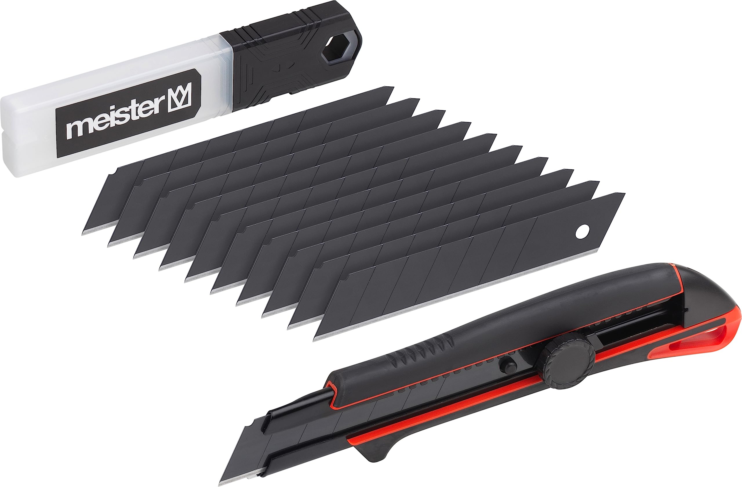 meister-universalmesser-set-black-line-11-teilig-25-mm-abbrechmesser-mit-10-ersa image 1