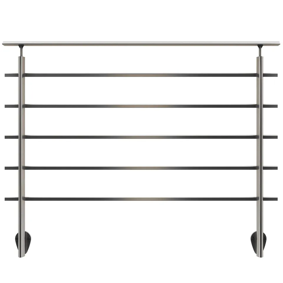 dolle-br-stungsgel-nder-set-alu-seitliche-montage-tropfenform-150-cm image 1