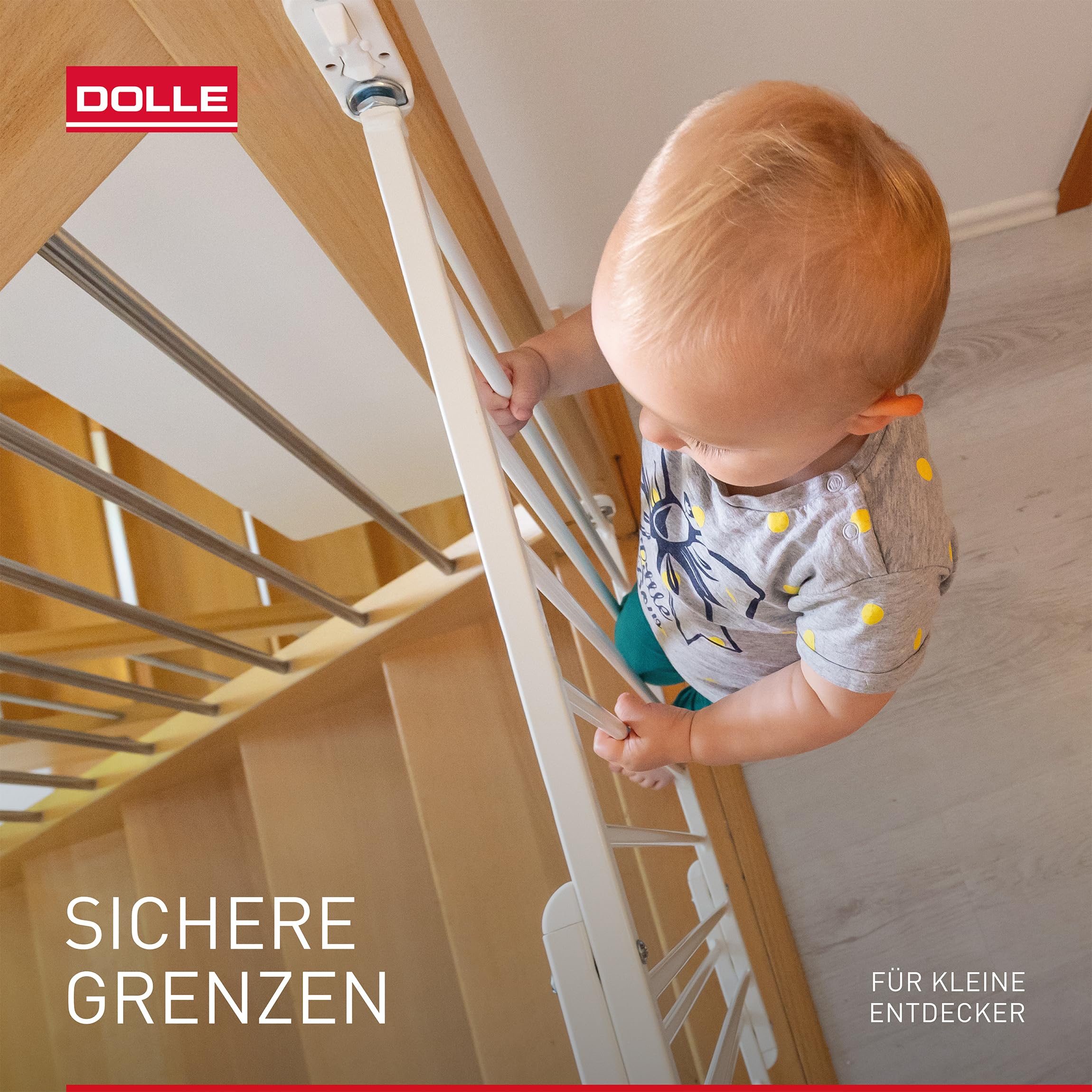 dolle-treppenschutzgitter-ohne-schwelle-metall-schwarz-62-5-106-8-cm image 8