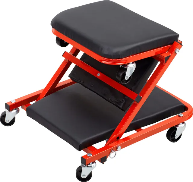 meister-montage-rollbrett-2-in-1-werkstattliege-und-rollhocker-bis-150-kg-898590 image 1
