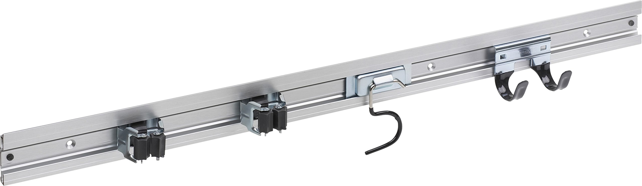 meister-ger-tehalterleiste-800-mm-aluminium-mit-4-ger-tehaltern image 1