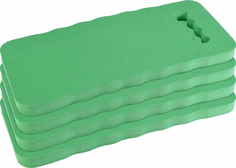 meister-kniekissen-4er-set-gr-n-400x180x20-mm-mit-griff image 1