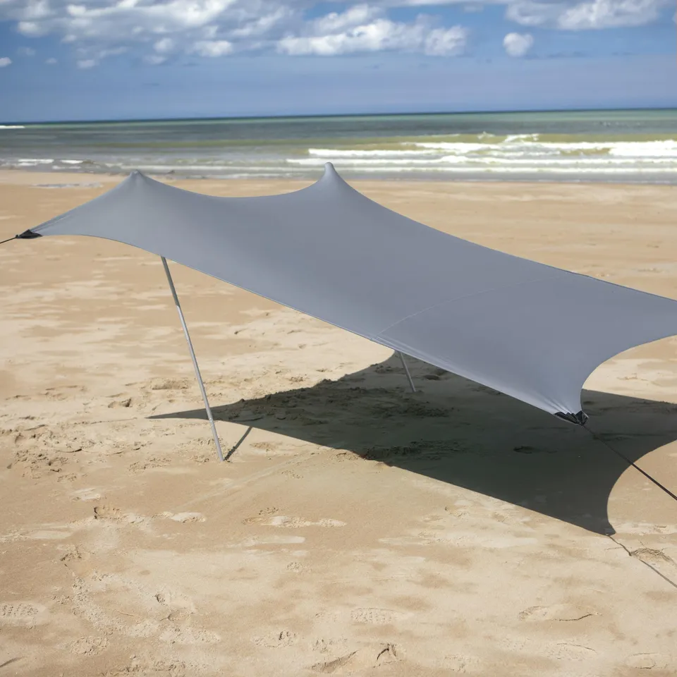 meister-strandzelt-6819520-grau-210x210-cm-lsf50-f-r-2-4-personen image 1