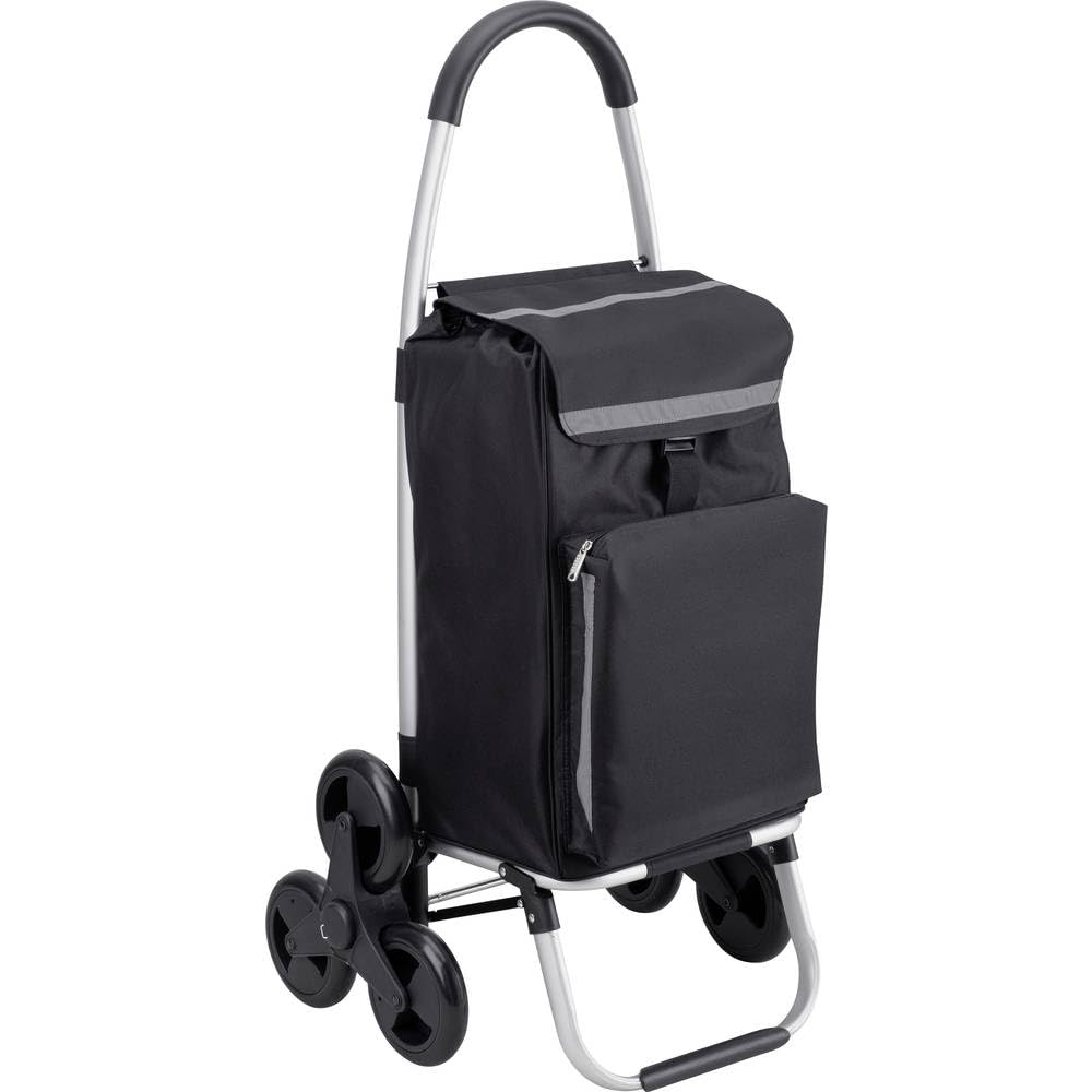 meister-einkaufstrolley-54-5-l-treppensteiger-schwarz-klappbar image 1