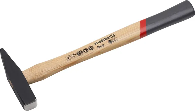 meister-schlosserhammer-200-g-hickory-stiel-2216100 image 1
