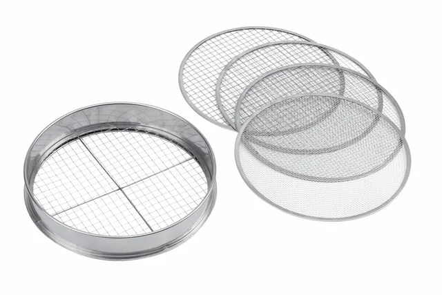meister-kompostsieb-5-in-1-gartensieb-edelstahl-30-cm image 1