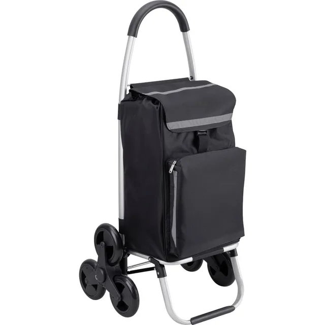 meister-einkaufstrolley-54-5-l-treppensteiger-schwarz-klappbar image 1