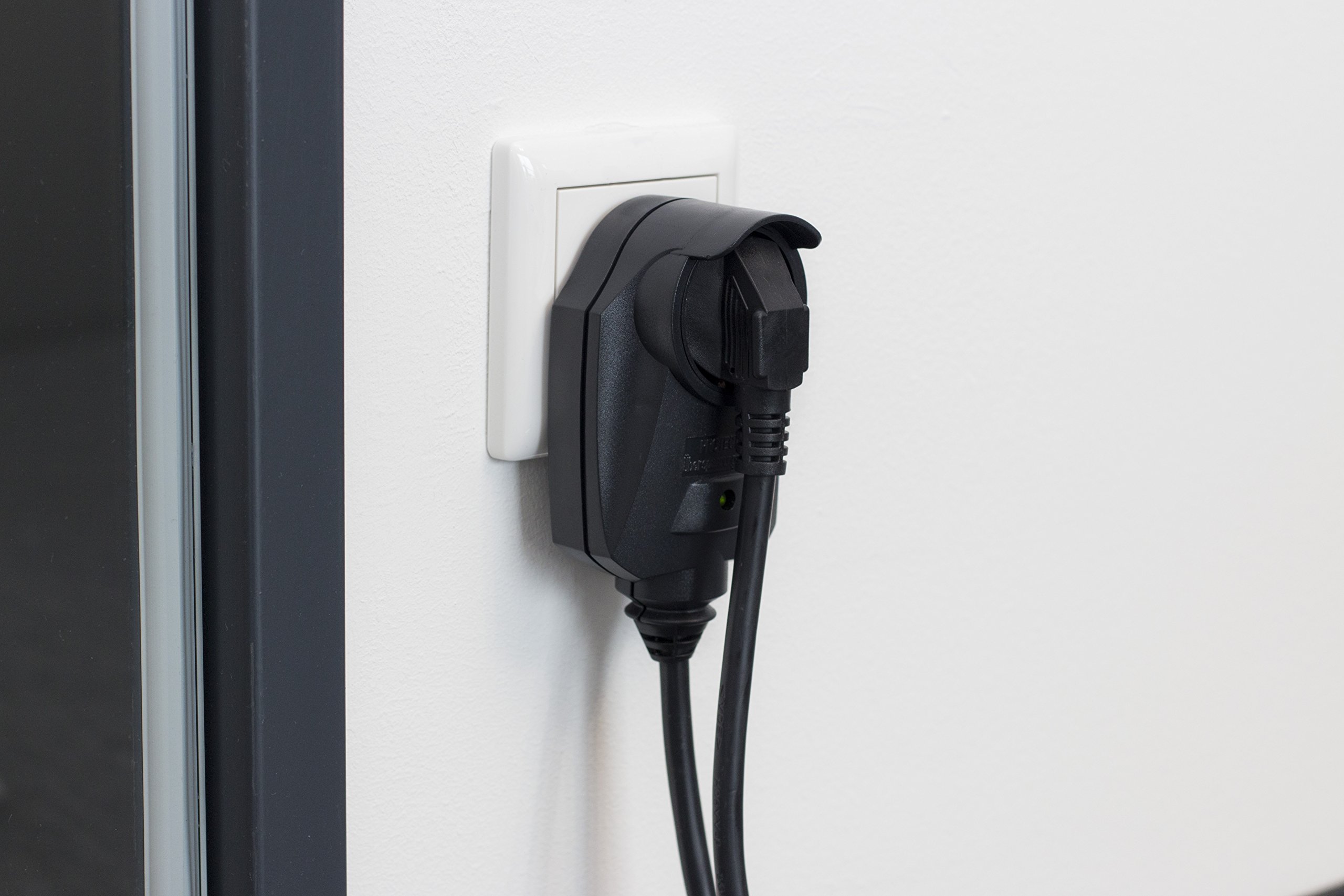 meister-steckdosenleiste-6-fach-2-m-schwarz-mit-zusatzstecker image 5