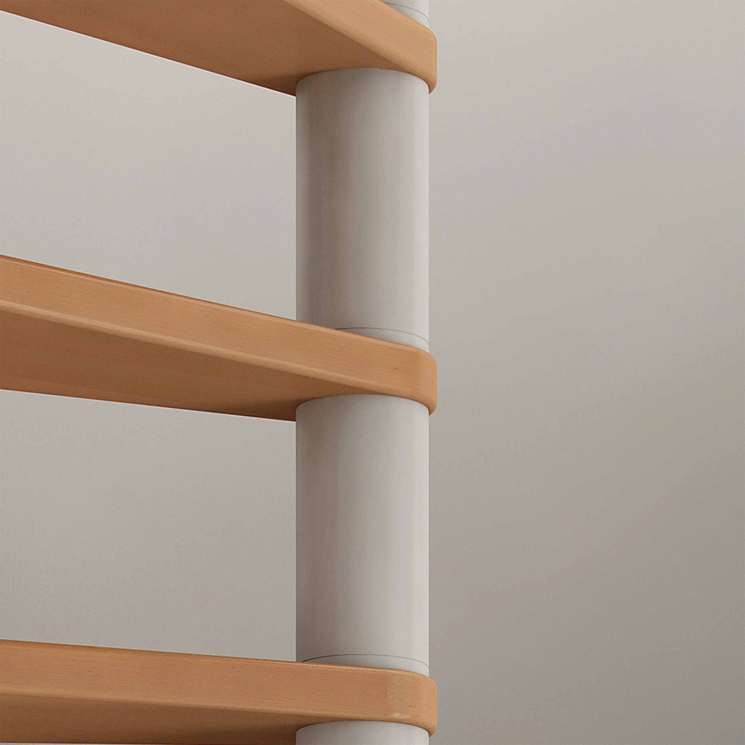 dolle-spindeltreppe-barcelona-229-291-cm-buche-wei-138-cm image 6