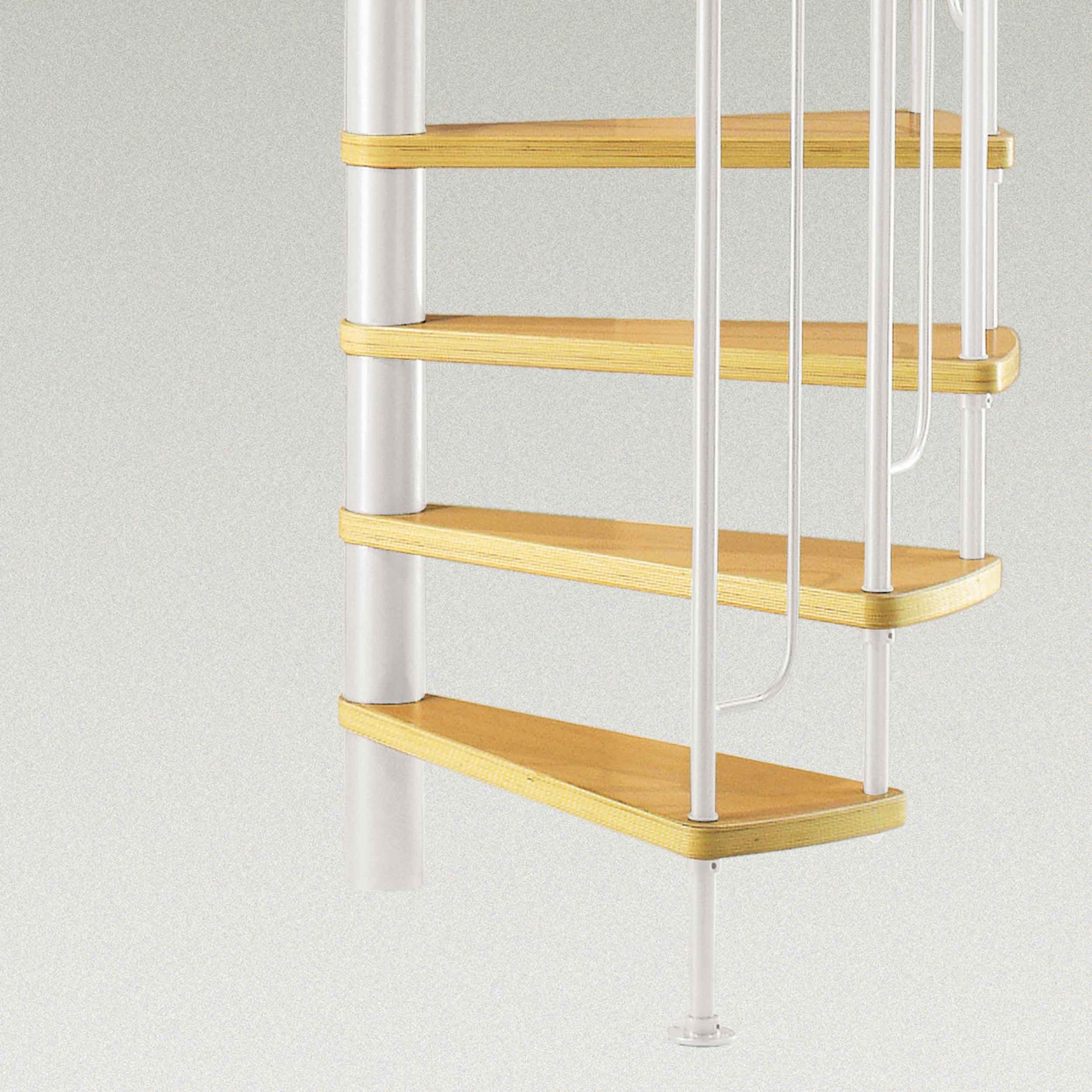 dolle-spindeltreppe-barcelona-229-291-cm-buche-wei-138-cm image 7