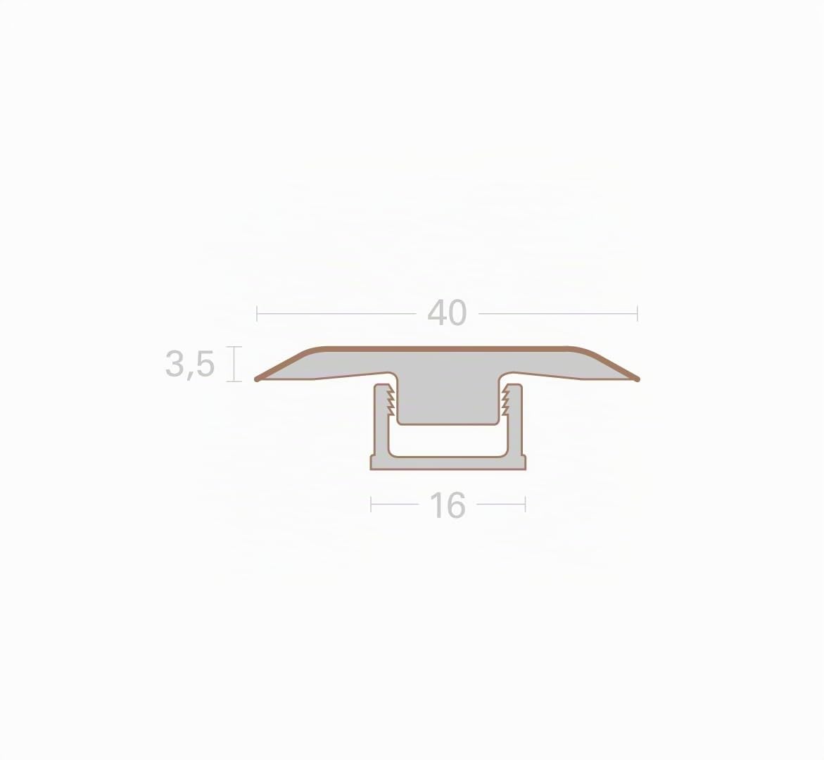 parador-bergangsprofil-modular-one-eiche-pure-hell-1000-x-39-mm image 3