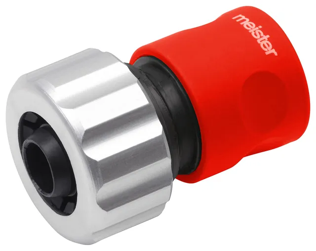meister-schlauchverbinder-19-05-mm-3-4-zoll-aluminium-mit-soft-touch image 1