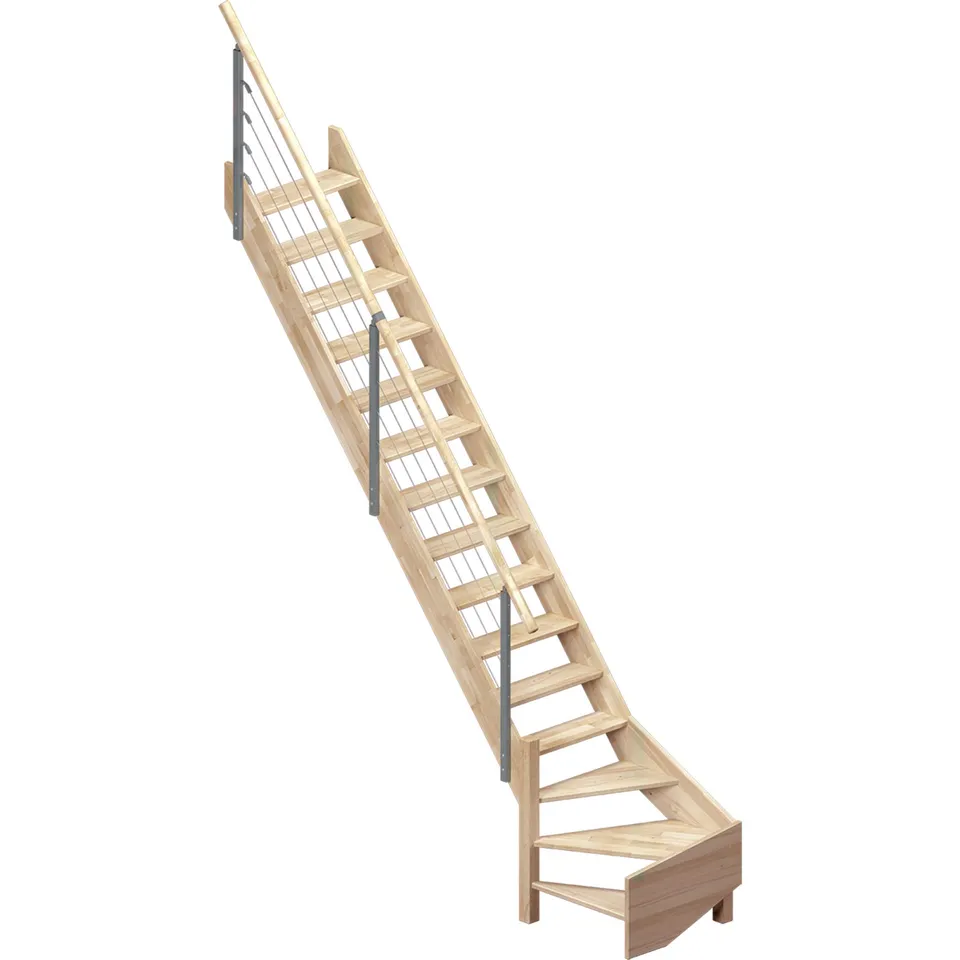 dolle-brest-raumspartreppe-eiche-unbehandelt-64-6cm-gewendelt-bis-320cm-mit-gel- image 1