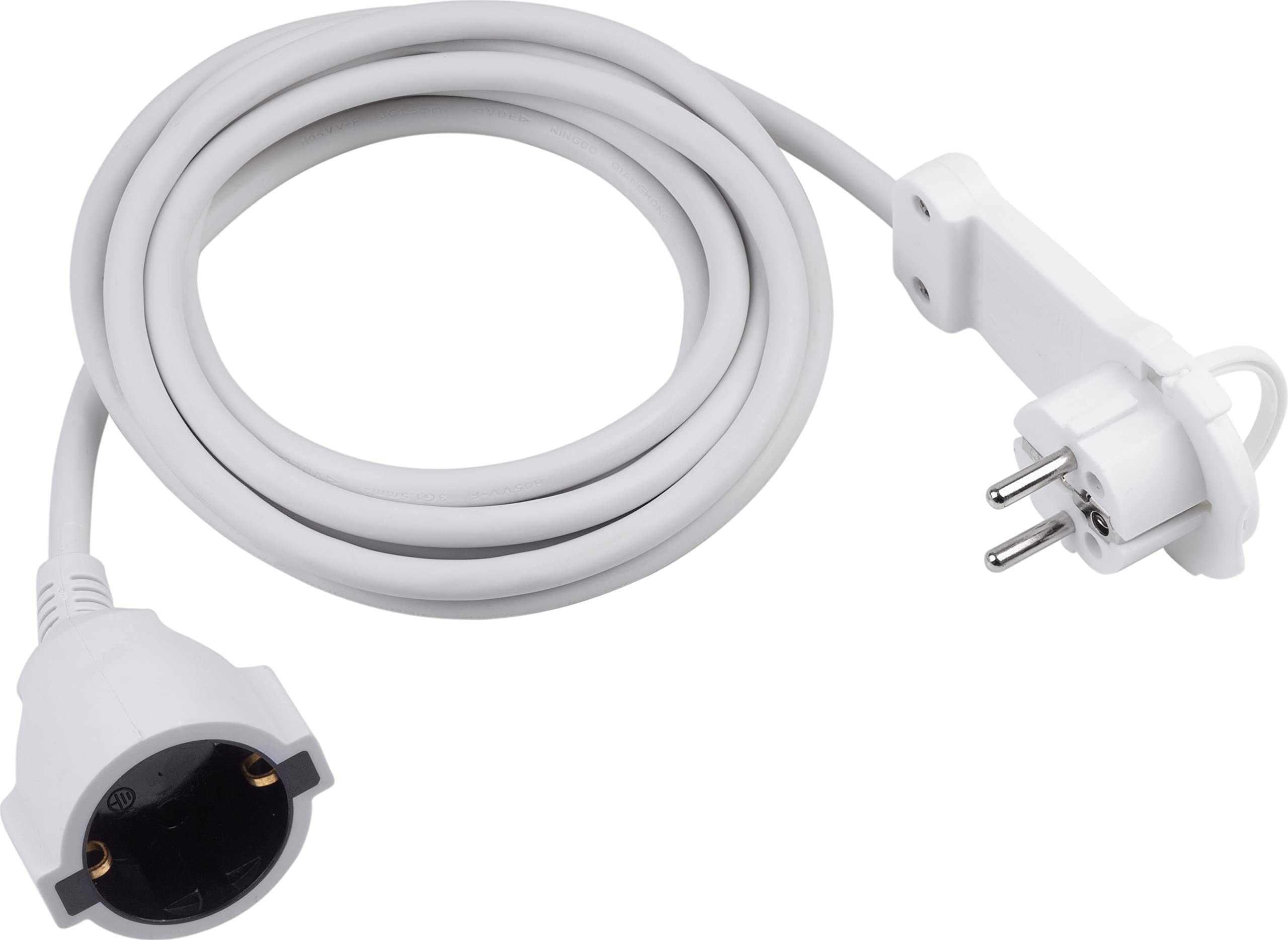 meister-verl-ngerungskabel-3-m-flachstecker-wei-ip20 image 1