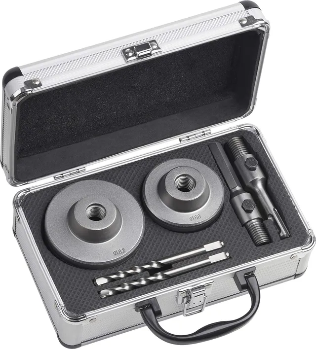werkzeyt-bohrkronen-set-6-teilig-68-82-mm-50-mm-schnitttiefe-mit-sds-plus image 1