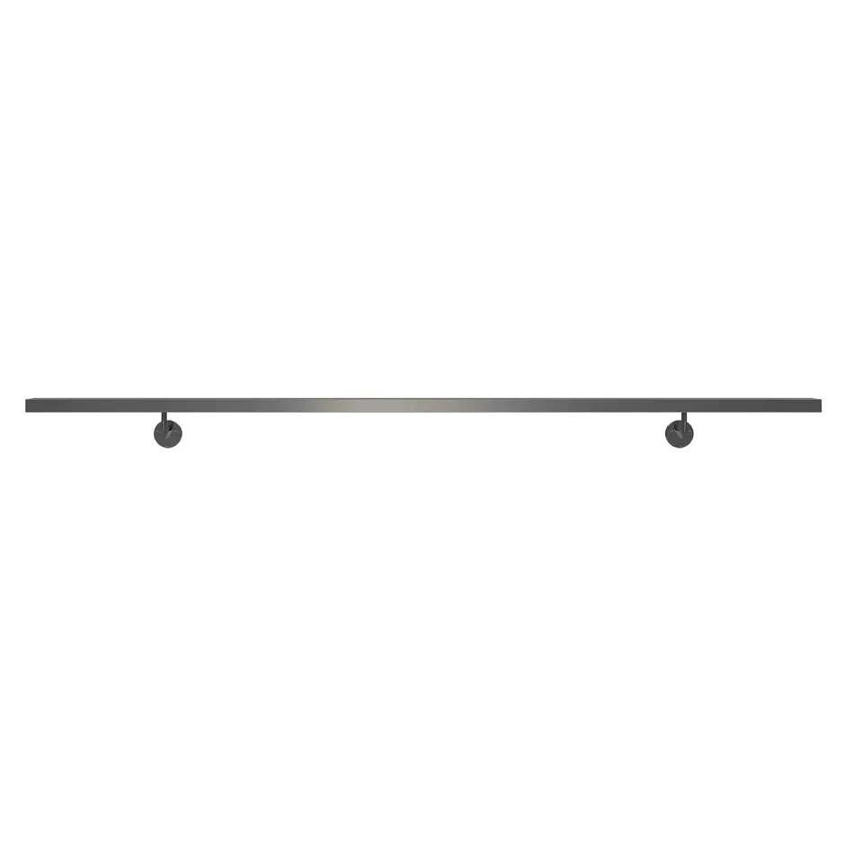 dolle-aluminium-handlauf-eckig-150-cm-inkl-halterung image 1