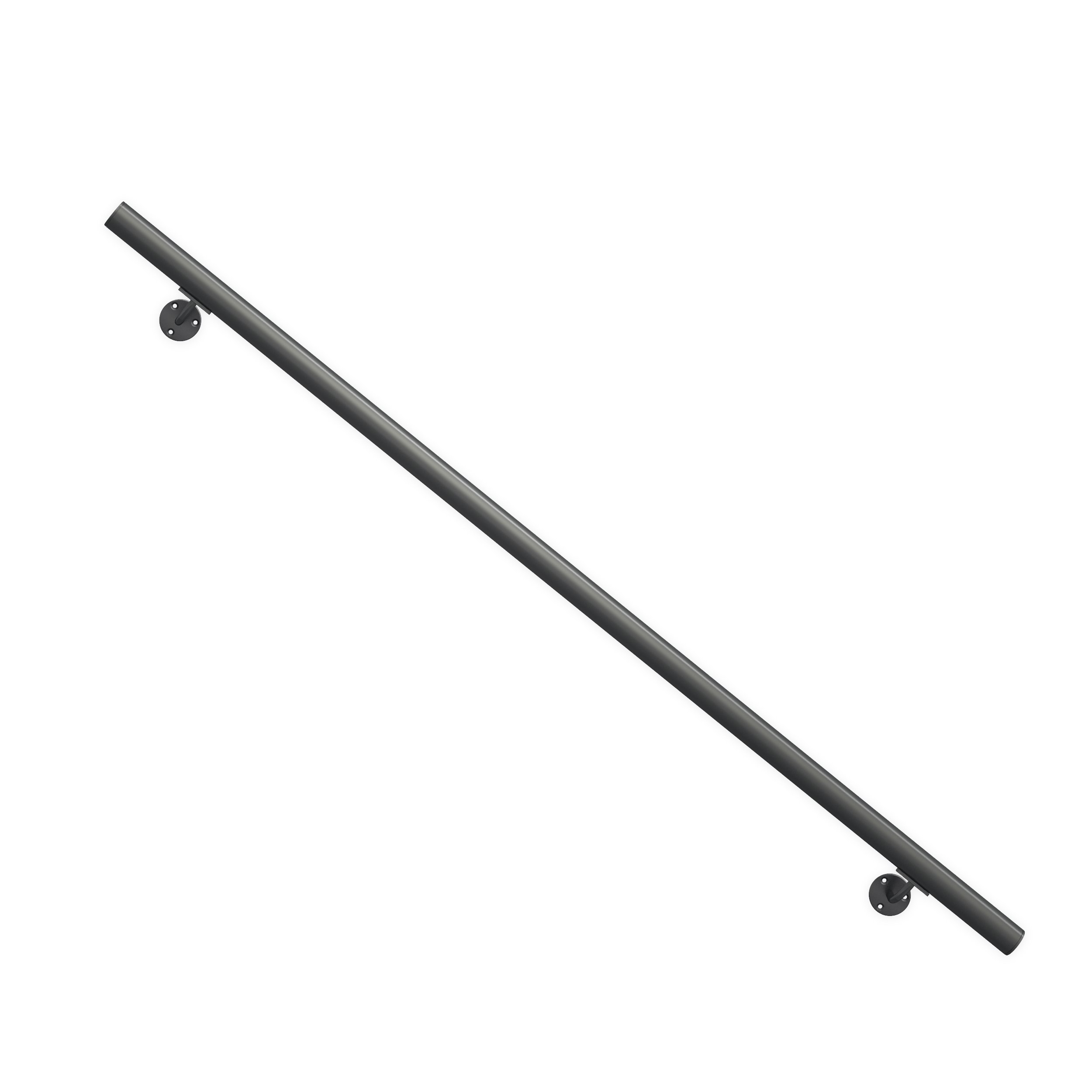 dolle-aluminium-handlauf-set-150-cm-anthrazit-40-mm image 1
