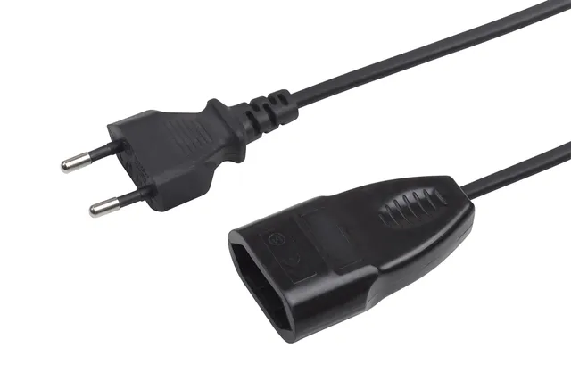 meister-kunststoff-verl-ngerungskabel-3-m-euro-kupplung-schwarz-ip20 image 1