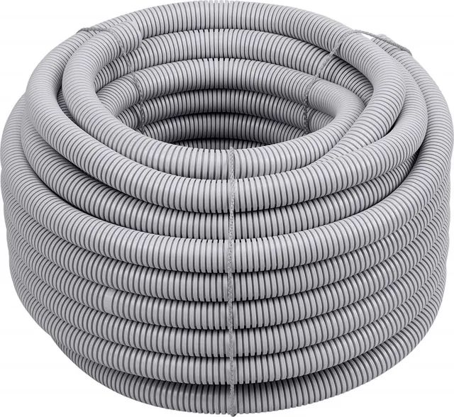 meister-isolierrohr-m25-flexibel-25-m-lichtgrau-320-n-wellrohr image 1