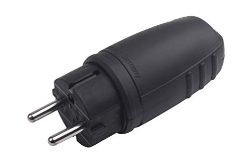 meister-schutzkontakt-stecker-gummi-kunststoff-schwarz-16a-ip44 image 2