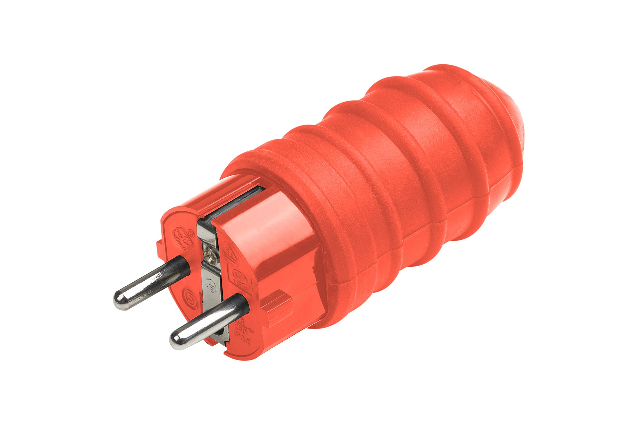 meister-schutzkontakt-stecker-gummi-kunststoff-250v-16a-ip44-rot image 1