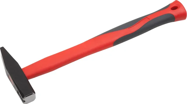 meister-schlosserhammer-200-g-mit-fiberglas-stiel-und-nagelhalter-2212250 image 1