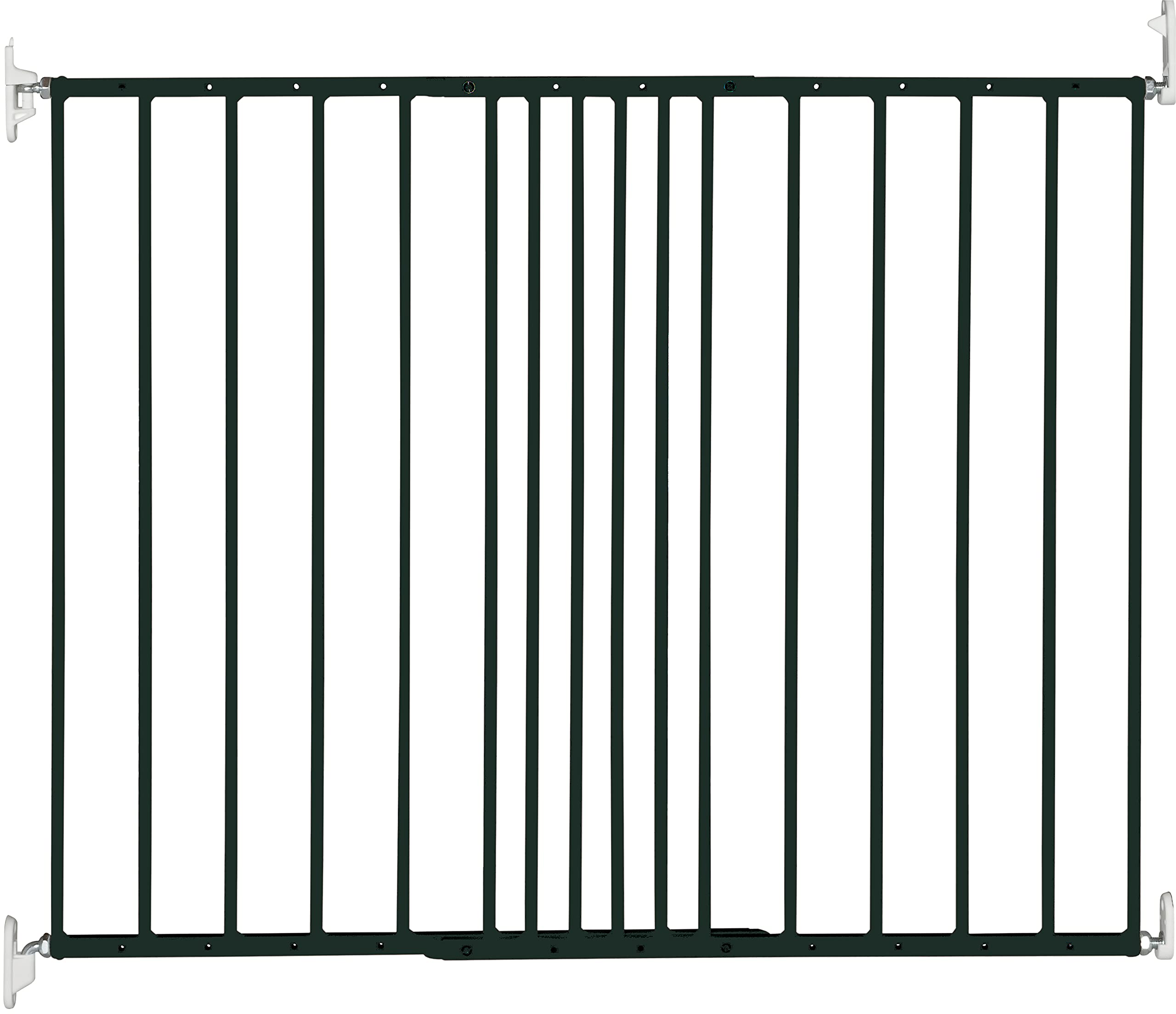 dolle-treppenschutzgitter-ohne-schwelle-metall-schwarz-62-5-106-8-cm image 1