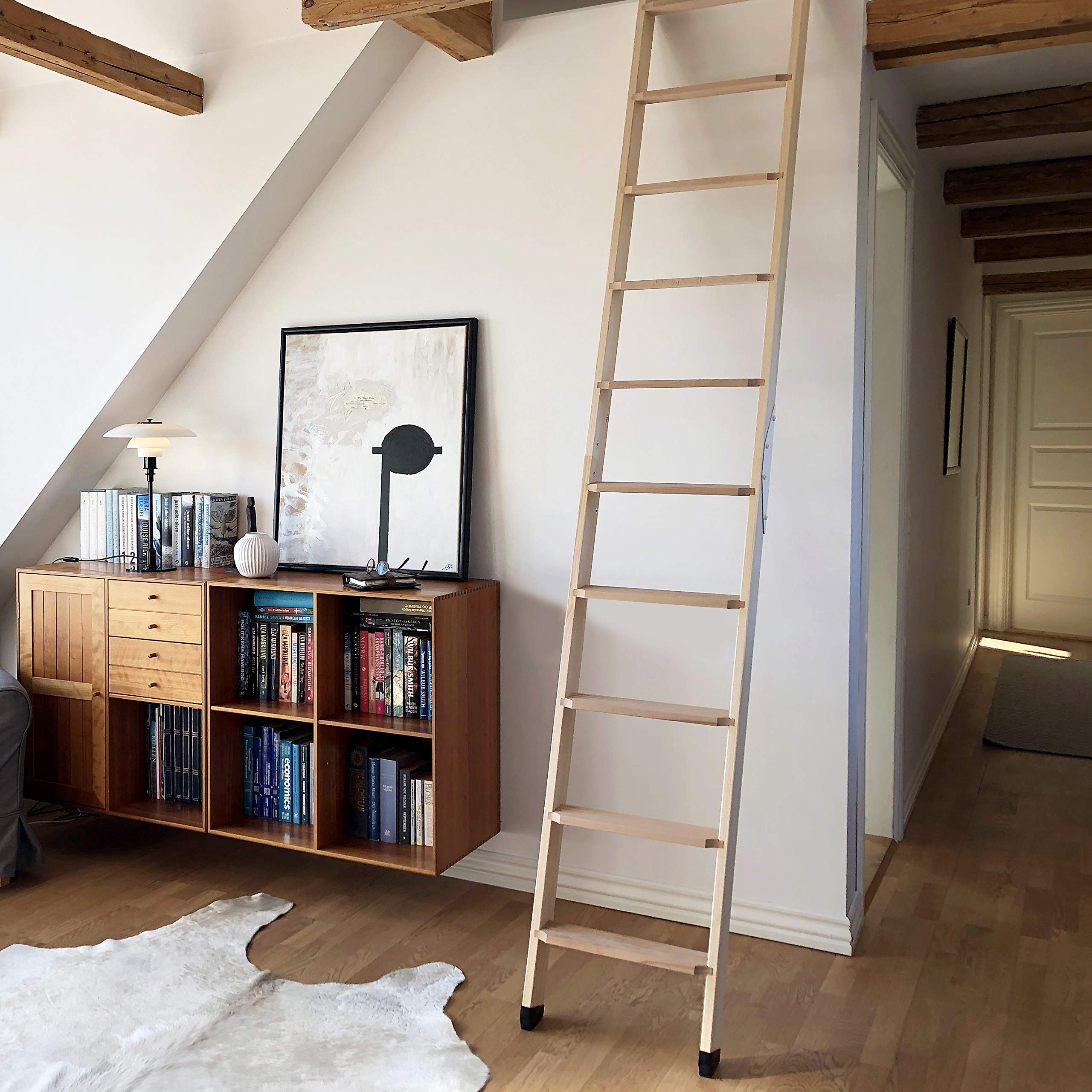 dolle-hochbettleiter-holz-10-stufen-bis-245-cm-h-he image 2