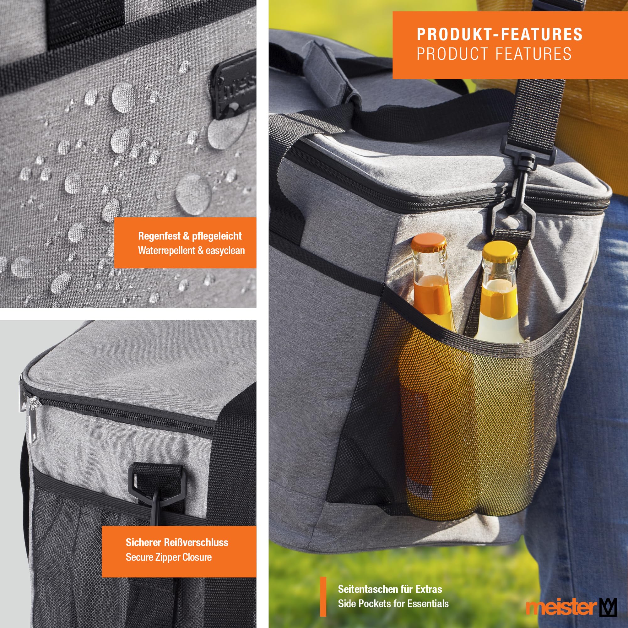 meister-k-hltasche-32-l-isoliertasche-grau-mit-schultergurt image 4