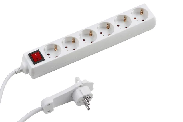 meister-steckdosenleiste-6-fach-extraflacher-stecker-2-m-wei image 1