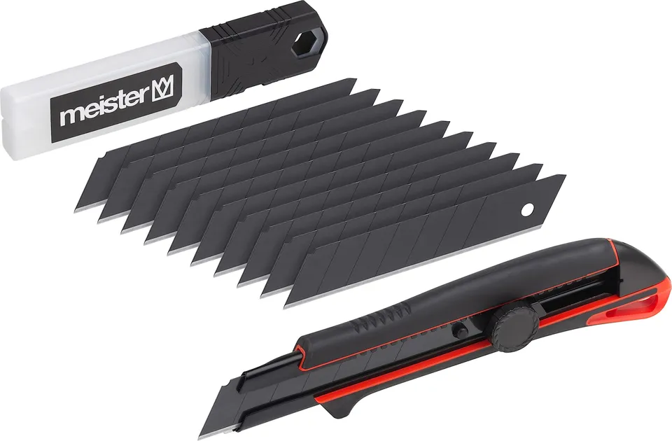 meister-universalmesser-set-black-line-11-teilig-25-mm-abbrechmesser-mit-10-ersa image 1